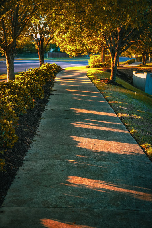 Sunset Sidewalk